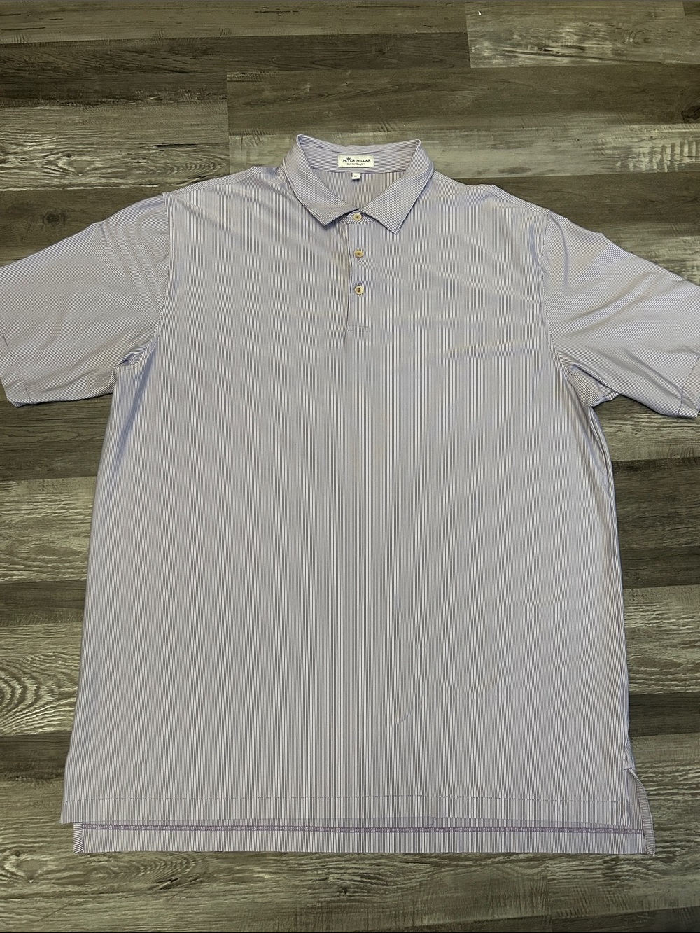 Peter Millar Light Lavender Short-Sleeve Polo